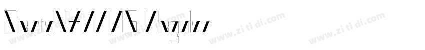 SiestaN4W05 Regular字体转换